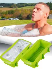 2X Extra Large Ice Mold Silicone Large Ice Block Mold Reusable Ice Block Maker☬