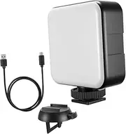 TEHAUX Selfie Ring Light for Phone Rechargeable Clip Light for Photography Video Calls Makeup