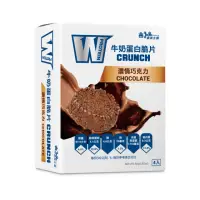 在飛比找momo購物網優惠-【義美生醫】W PROTEIN牛奶蛋白脆片4入-濃情巧克力(