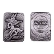 Yu-Gi-Oh Dark Magician Metal Game Duel Card Limited Edition w/ Display Stand