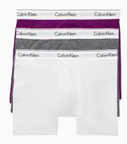 Men's Calvin Klein 3-pack Modern Cotton Stretch 3 Pack Boxer Brief/Multi color