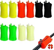2023 New Portable Fishing Rod Fixed Ball, Multi-Function Rubber Fishing Pole Clip Silicone Fishing Rod Beam, Durable Fastener Binding Clip Fishing Pole Clip for Fishing Rod Accessories