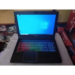 【電競機】MSI GT62VR 6RE 15.6吋 i7-6700HQ SSD 8G獨顯 背光鍵盤 