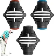 1/3 Pcs Golf Ball Marker Line Drawing Tool, Golf Ball Alignment Tool Golf Ball Line Clip Template Alignment Marks Tool, Putt Positioning Marker(Random Color)