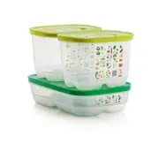Tupperware Fridgesmart Containers 3 Piece Set-NEW-SHIPPING INCLUDED