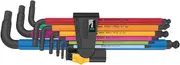 Wera 022640 950/9 Hex-Plus Imperial Black Laser 2 L-Key 9-Pieces Set