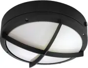 Hudson 2 Light LED Matte Black Energy Star Outdoor Wall/Ceiling