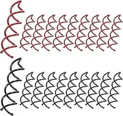 HJZHII Pack of 20 Spiral Hair Pins, Spiral Hair Pins, Spiral Hair Clip, Rotating DIY Hair Clips, Hair Accessories, Suitable for Various Hairstyles, Hair Styling