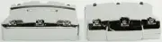 HD Chrome Rocker Box Cover Set Pair Kit Harley Dyna Super Glide Custom 05-14