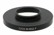 Macro Lens Adapter For T2 M42 Screw Mount Lens to C/CS M42 0.75mm Camera Metal