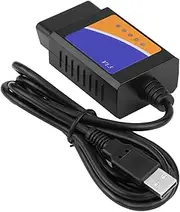 Car USB OBD2 Cable Adapter Scanner Code Reader V1.5 OBD2 Diagnostic Cable Interface Scanner