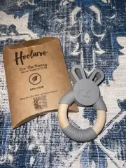 NWT Baby Teether Wooden and Silicone Hoolaroo