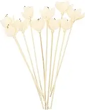 VINTORKY 10Pcs Flower Diffuser Sticks Safe Aroma Sticks for Essential Oil for Home and Office Decor Quick Fragrance Release and Elegant Design