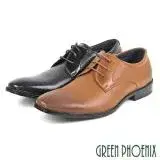 在飛比找遠傳friDay購物優惠-【GREEN PHOENIX】男 紳士皮鞋 商務皮鞋 素食皮