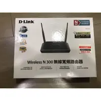 在飛比找蝦皮購物優惠-D-Link N300 無線寬頻路由器, Wi-Fi 網路分