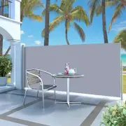 Retractable Side Awning Outdoor Sun Shade Patio Privacy Screen Tear Resistant