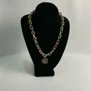 Louis Vuitton Trunks & Bags Gold Chain Necklace