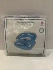 New Target Inflatable Glitter Float Chair 26"L x 22"W x 16"H Blue 110 Max Lbs