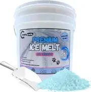 new Pet Friendly Ice Melt Fast-Acting Magnesium Chloride Formula Safer for Pets
