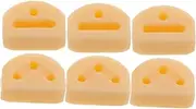 LRXIYODE Guitar String Locks Set 6 Pieces for Classical Nylon Flamenco Ukuleles String Securing Ties