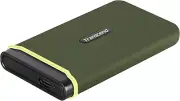 Transcend 1 TB Portable Solid State Drive - External - Military Green