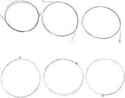 KieTeiiK musical string, 1 Set Of 6pcs Steel 150XL/023 Gauge Strings Electric