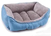 Dog Bed Super Soft Pet Sofa Cats Bed, Dog Cuddler Bed, Self Warming and Breathable Pet Bed for Dogs and Cats/Blu