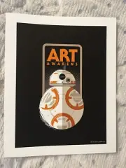 Tom Whalen Star Wars BB-8 The Art Awakens Art Print Poster Limited-Edition Mondo