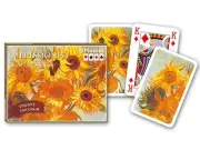 Van Gogh Sunflowers Bridge Playing Cards - Piatnik