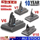 9500mAh For Dyson V6 V7 V8 V10 Battery DC58 SV10 Animal Absolute SV11 Motorhead