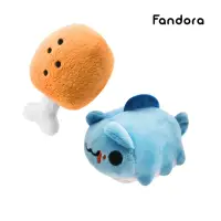 在飛比找momo購物網優惠-【Fandora】寵物玩具 兩款(肉肉/咖波魚)