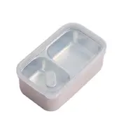 Stainless Steel Seal Insulated Bento Lunch Box School Office Portable Food Fresh-Keeping Container Two Grid Breakfast Boxes