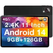 T30SE Tablet, 2.4 K 11 Inch Android14 Tablet with 9GB RAM+128GB ROM+1TB Expan...