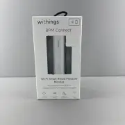 Withings - BPM Connect - Wi-Fi Smart Blood Pressure Monitor - White/Gray Sealed