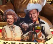 Roy Rogers and Dale Evans Western Tabletop Display Standee