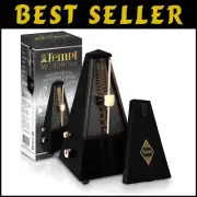 Elegant Mechanical Metronome for Musicians - Perfect for Piano, Guitar, Violin