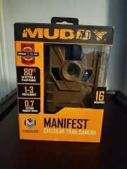 Muddy Manifest Trail Camera - Brown