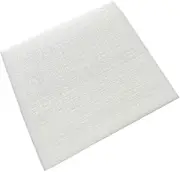 Frediuo Foam Sheet White Sturdy Thick DIY Projects Cushioning Foam Cushion Packing Pad for Tool Box Cases Packing Modeling Game Box, 500x300x20mm