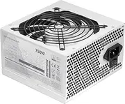 Mars Gaming MPIII750, PC ATX 750W Power Supply, 5 Year Warranty, 85% Efficiency, Digital APFC System, 120mm AI-RPM FDB Fan, DC-DC and SMD Technology, Extra Long Flat Cables, White