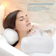 for Home Back with Suction Cups Tub Accersories Cushion Head Rest Bath Pillow