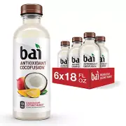 Bai Coconut Flavored Water, Madagascar Coconut Mango, Antioxidant Infused Drinks