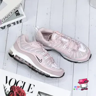 球鞋補習班 5折優惠 W NIKE AIR MAX 98 BARELY ROSE 粉紅 玫瑰 杏粉 AH6799-600