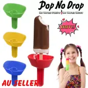 Popsicle Holder Mess Free Frozen Treats Holder with Straw BH