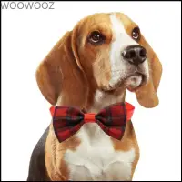 在飛比找蝦皮購物優惠-Woowoowooz 寵物項圈貓狗牛仔領帶節日寵物領帶服裝配