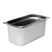 THIRD SIZE 6" DEEP 24 GAUGE ANTI JAM PANS LOT OF 12 (Ea)