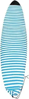 Snblzhef Surfboard Cover Snowboard Cover Light-Weight Soft Elastic Drawstring Carry Protective Storage Bag Case Blue: 180x50cm