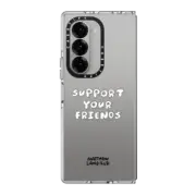 Galaxy Z Fold6 Clear Case Support Your Friends