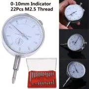 Test Gauge Dial Indicator Tools Measuring Set Steel Point 0-90-0 10.6*5.8*4.5cm