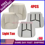 Fits 03-06 Chevy Suburban Driver & Passenger Bottom Seat Cover & Foam Light Tan