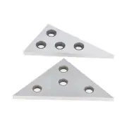 2Pcs Angle Gauge Block Set, Precision Steel Gauge Block Machinist Tool 30 to 90